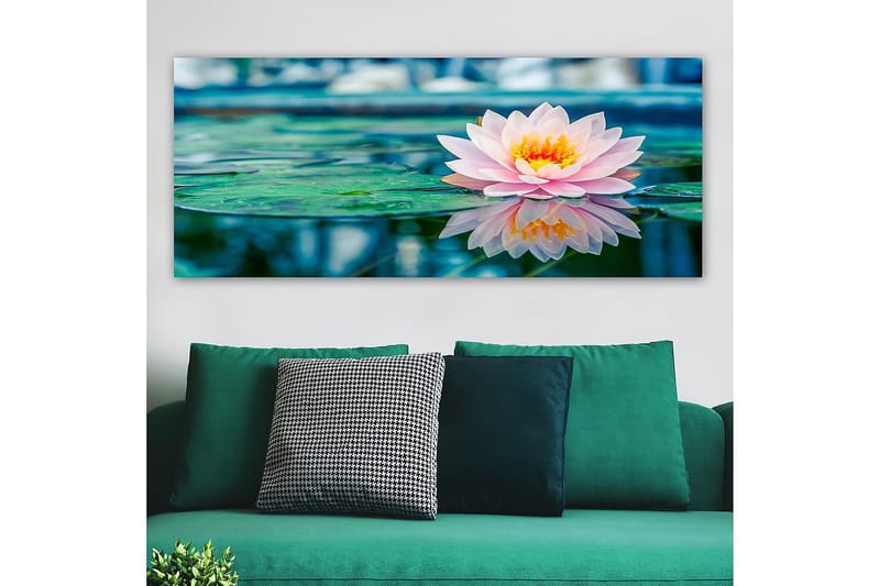 Canvasbilde YTY Floral & Botanical Flerfarget - 120x50 cm - Innredning - Bilder & kunst - Lerretsbilder