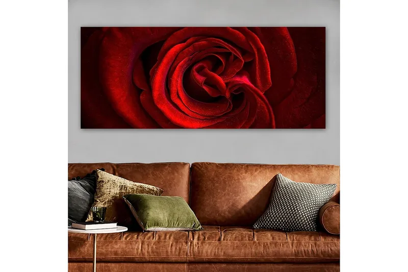 Canvasbilde YTY Floral & Botanical Flerfarget - 120x50 cm - Innredning - Bilder & kunst - Lerretsbilder