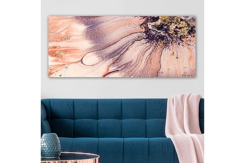 Canvasbilde YTY Floral & Botanical Flerfarget - 120x50 cm - Innredning - Bilder & kunst - Lerretsbilder