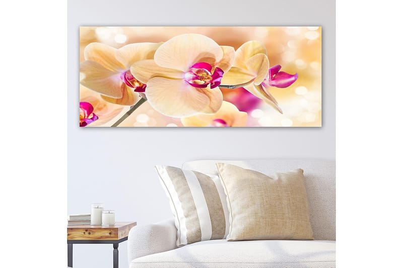 Canvasbilde YTY Floral & Botanical Flerfarget - 120x50 cm - Innredning - Bilder & kunst - Lerretsbilder