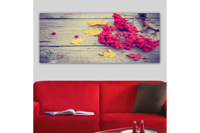 Canvasbilde YTY Floral & Botanical Flerfarget - 120x50 cm - Innredning - Bilder & kunst - Lerretsbilder