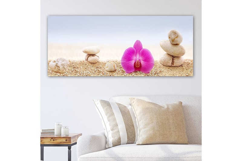 Canvasbilde YTY Floral & Botanical Flerfarget - 120x50 cm - Innredning - Bilder & kunst - Lerretsbilder
