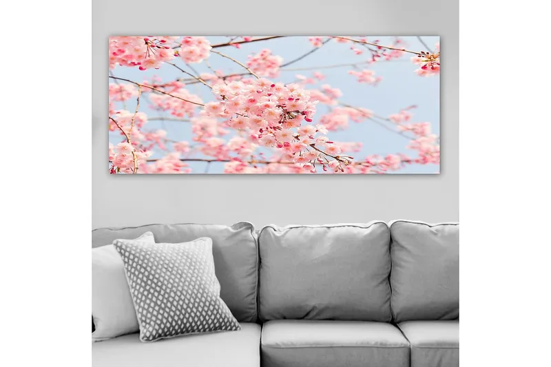 Canvasbilde YTY Floral & Botanical Flerfarget - 120x50 cm - Innredning - Bilder & kunst - Lerretsbilder