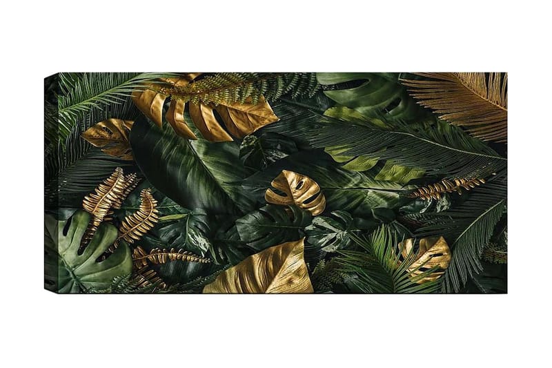 Canvasbilde YTY Floral & Botanical Flerfarget, 120x50 cm