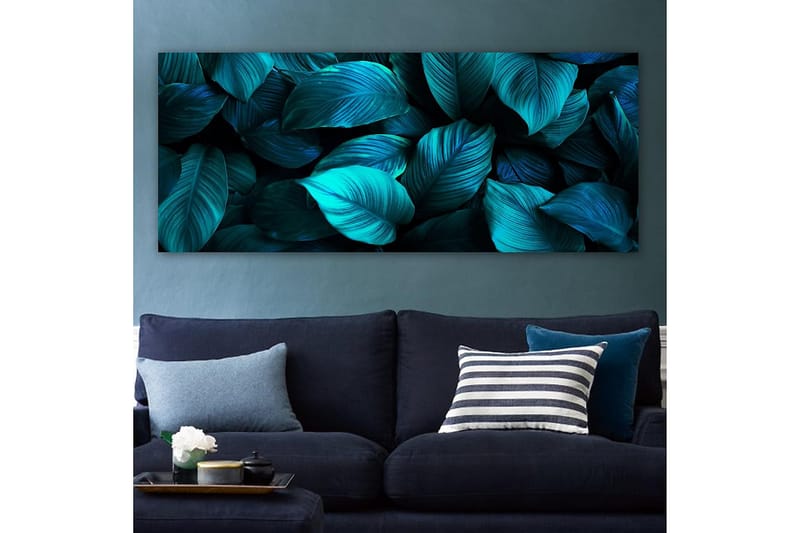 Canvasbilde YTY Floral & Botanical Flerfarget - 120x50 cm - Innredning - Bilder & kunst - Lerretsbilder