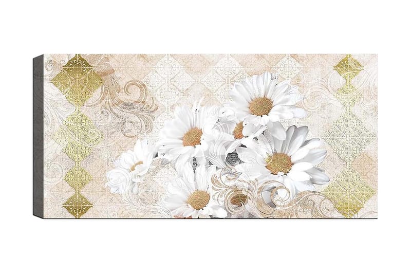 Canvasbilde YTY Floral & Botanical Flerfarget, 120x50 cm