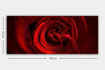 Canvasbilde YTY Floral & Botanical Flerfarget - 120x50 cm - Innredning - Bilder & kunst - Lerretsbilder