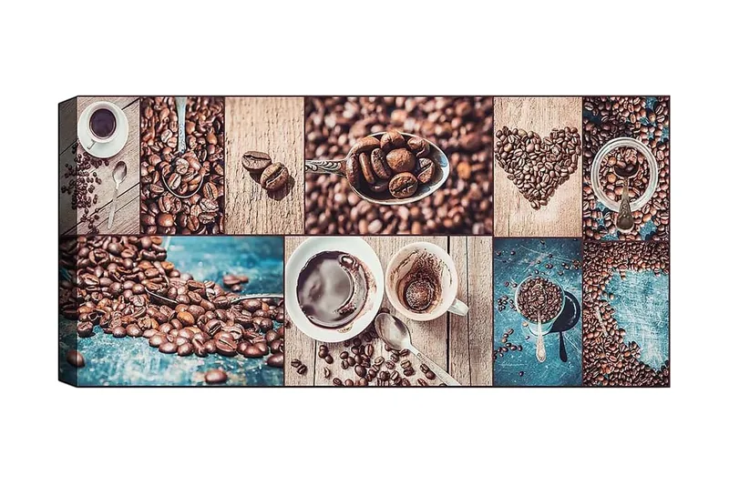 Canvasbilde YTY Food & Beverage Flerfarget, 120x50 cm