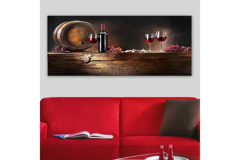 Canvasbilde YTY Food & Beverage Flerfarget - 120x50 cm - Innredning - Bilder & kunst - Lerretsbilder