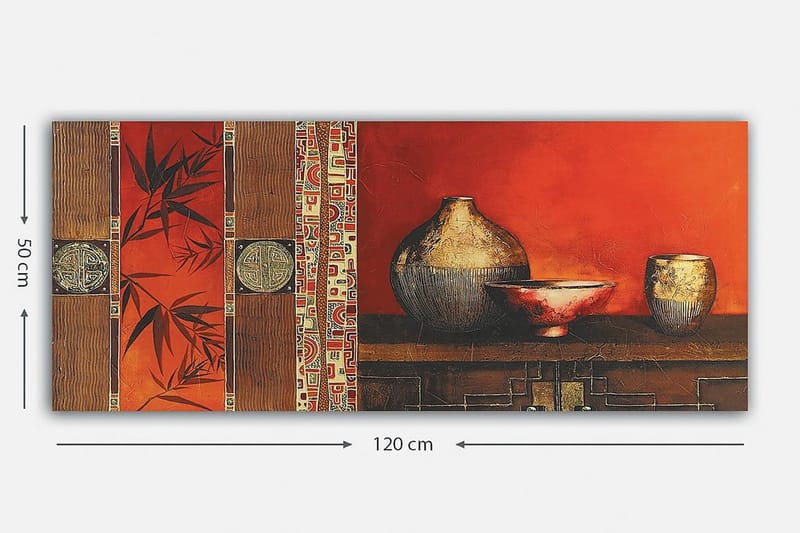 Canvasbilde YTY Food & Beverage Flerfarget - 120x50 cm - Innredning - Bilder & kunst - Lerretsbilder