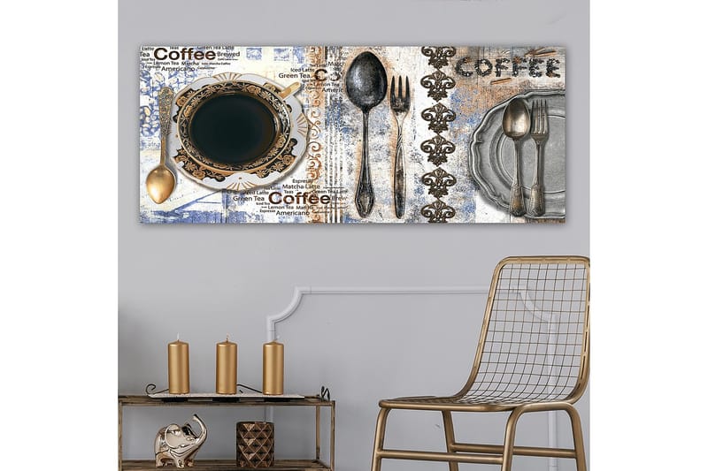 Canvasbilde YTY Food & Beverage Flerfarget - 120x50 cm - Innredning - Bilder & kunst - Lerretsbilder