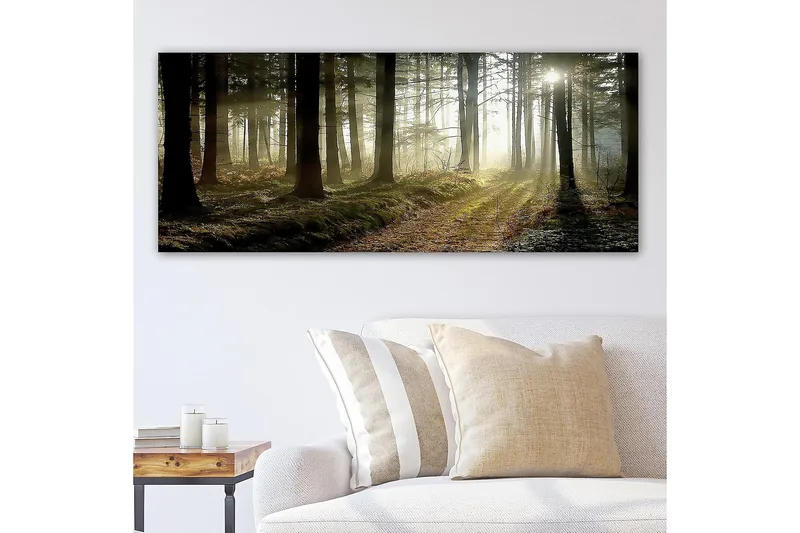 Canvasbilde YTY Landscape & Nature Flerfarget - 120x50 cm - Innredning - Bilder & kunst - Lerretsbilder