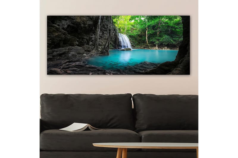 Canvasbilde YTY Landscape & Nature Flerfarget - 120x50 cm - Innredning - Bilder & kunst - Lerretsbilder