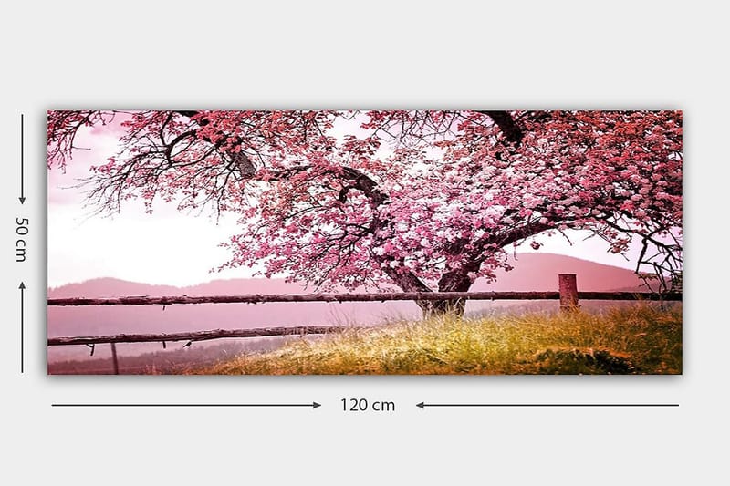 Canvasbilde YTY Landscape & Nature Flerfarget - 120x50 cm - Innredning - Bilder & kunst - Lerretsbilder
