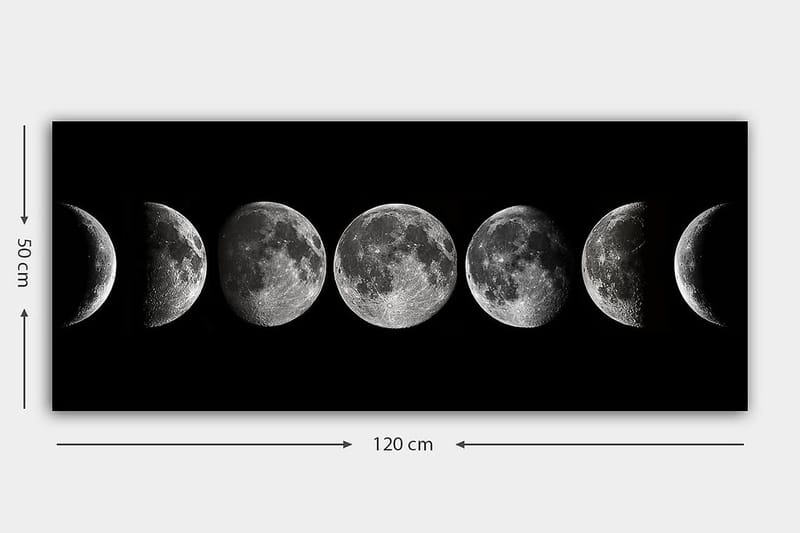 Canvasbilde YTY Landscape & Nature Flerfarget - 120x50 cm - Innredning - Bilder & kunst - Lerretsbilder