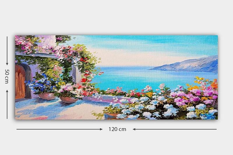 Canvasbilde YTY Landscape & Nature Flerfarget - 120x50 cm - Innredning - Bilder & kunst - Lerretsbilder