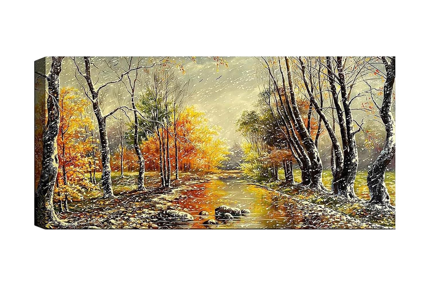 Canvasbilde YTY Landscape & Nature Flerfarget - 120x50 cm - Innredning - Bilder & kunst - Lerretsbilder