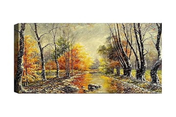 Canvasbilde YTY Landscape & Nature Flerfarget - 120x50 cm - Innredning - Bilder & kunst - Lerretsbilder