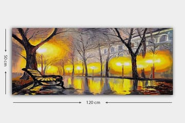 Canvasbilde YTY Landscape & Nature Flerfarget - 120x50 cm - Innredning - Bilder & kunst - Lerretsbilder