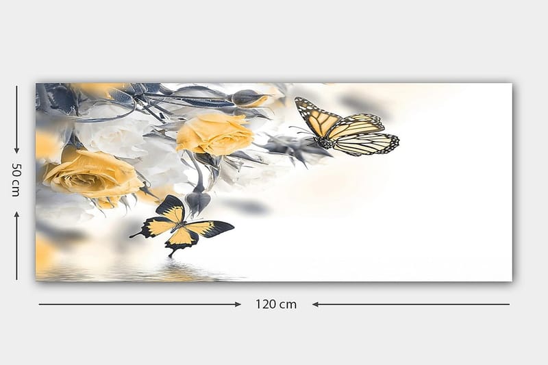 Canvasbilde YTY Landscape & Nature Flerfarget - 120x50 cm - Innredning - Bilder & kunst - Lerretsbilder