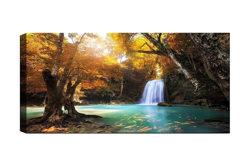 Canvasbilde YTY Landscape & Nature Flerfarget - 120x50 cm - Innredning - Bilder & kunst - Lerretsbilder