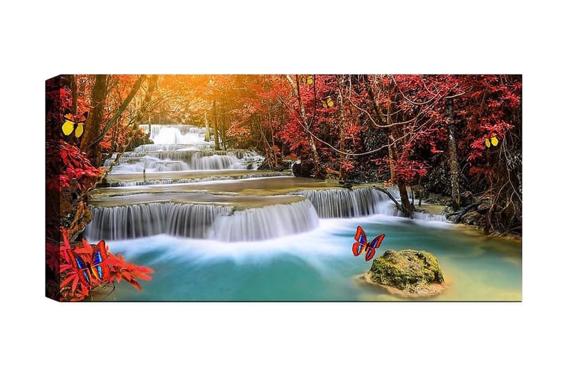 Canvasbilde YTY Landscape & Nature Flerfarget - 120x50 cm - Innredning - Bilder & kunst - Lerretsbilder