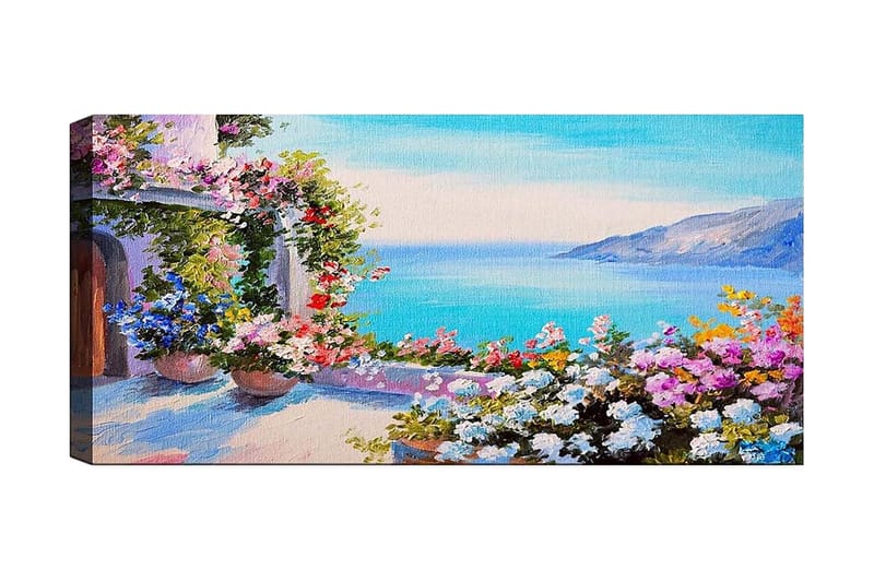 Canvasbilde YTY Landscape & Nature Flerfarget - 120x50 cm - Innredning - Bilder & kunst - Lerretsbilder