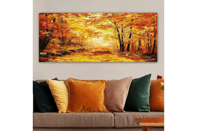 Canvasbilde YTY Landscape & Nature Flerfarget - 120x50 cm - Innredning - Bilder & kunst - Lerretsbilder