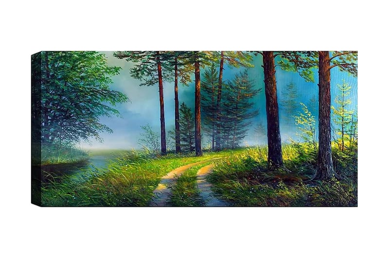 Canvasbilde YTY Landscape & Nature Flerfarget - 120x50 cm - Innredning - Bilder & kunst - Lerretsbilder