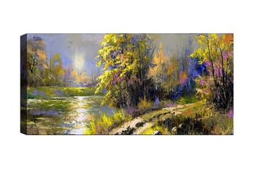 Canvasbilde YTY Landscape & Nature Flerfarget - 120x50 cm - Innredning - Bilder & kunst - Lerretsbilder