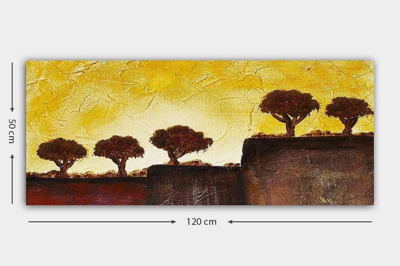 Canvasbilde YTY Landscape & Nature Flerfarget - 120x50 cm - Innredning - Bilder & kunst - Lerretsbilder