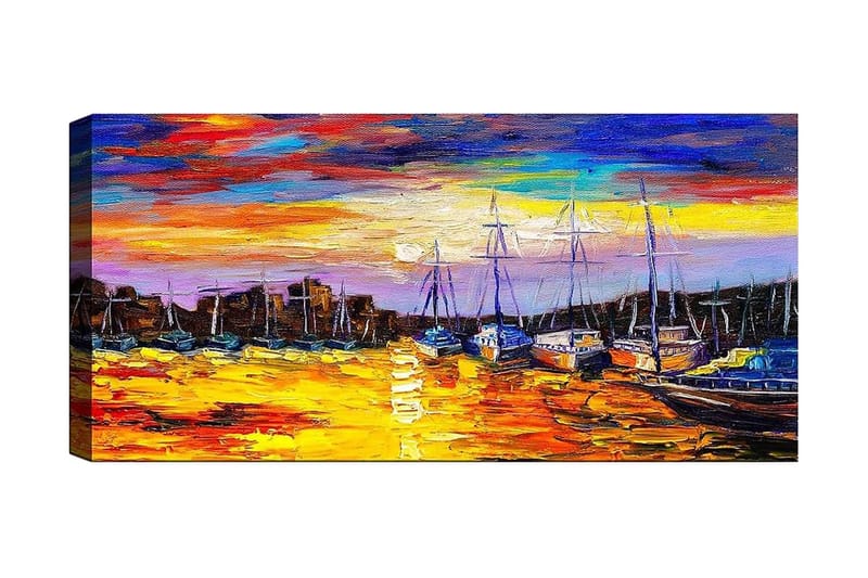 Canvasbilde YTY Landscape & Nature Flerfarget - 120x50 cm - Innredning - Bilder & kunst - Lerretsbilder