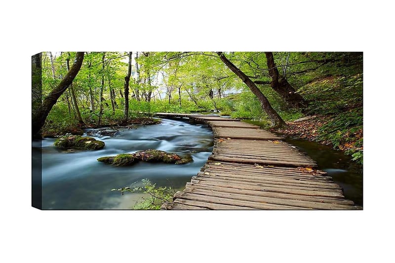 Canvasbilde YTY Landscape & Nature Flerfarget - 120x50 cm - Innredning - Bilder & kunst - Lerretsbilder