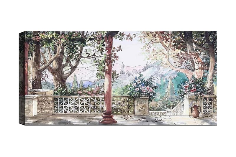 Canvasbilde YTY Landscape & Nature Flerfarget - 120x50 cm - Innredning - Bilder & kunst - Lerretsbilder