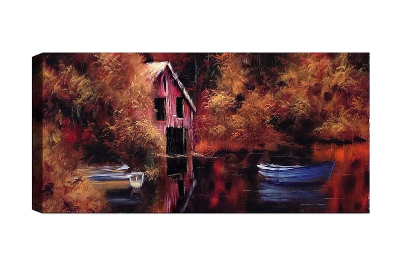 Canvasbilde YTY Landscape & Nature Flerfarget - 120x50 cm - Innredning - Bilder & kunst - Lerretsbilder