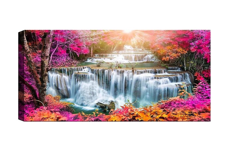 Canvasbilde YTY Landscape & Nature Flerfarget - 120x50 cm - Innredning - Bilder & kunst - Lerretsbilder