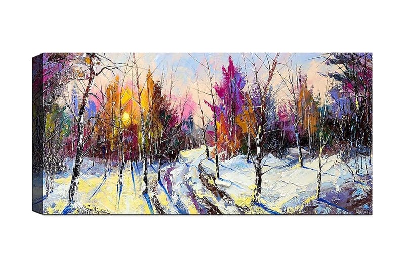 Canvasbilde YTY Landscape & Nature Flerfarget - 120x50 cm - Innredning - Bilder & kunst - Lerretsbilder