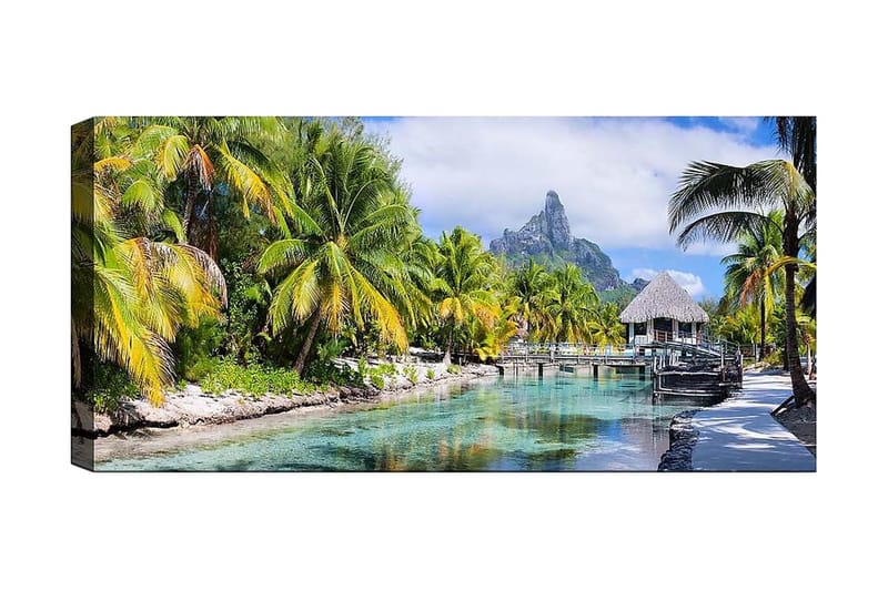 Canvasbilde YTY Landscape & Nature Flerfarget - 120x50 cm - Innredning - Bilder & kunst - Lerretsbilder