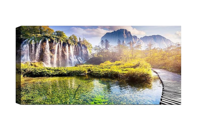 Canvasbilde YTY Landscape & Nature Flerfarget - 120x50 cm - Innredning - Bilder & kunst - Lerretsbilder