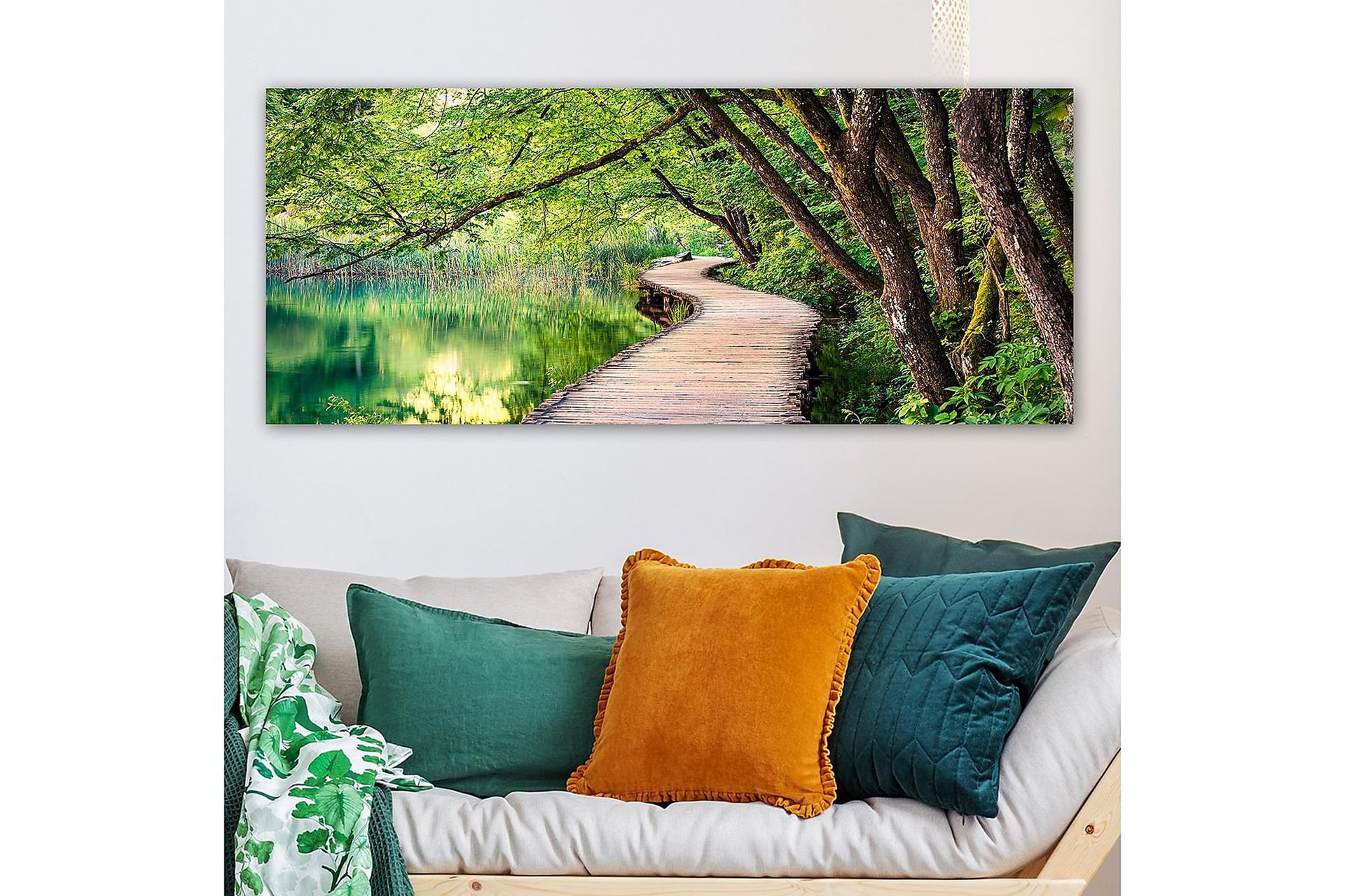 Canvasbilde YTY Landscape & Nature Flerfarget - 120x50 cm - Innredning - Bilder & kunst - Lerretsbilder