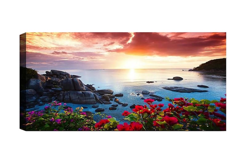 Canvasbilde YTY Landscape & Nature Flerfarget - 120x50 cm - Innredning - Bilder & kunst - Lerretsbilder