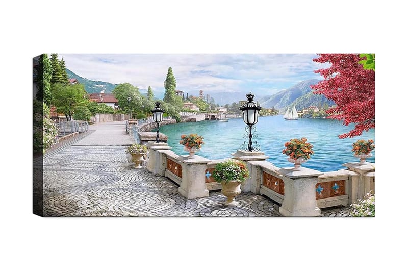 Canvasbilde YTY Landscape & Nature Flerfarget - 120x50 cm - Innredning - Bilder & kunst - Lerretsbilder
