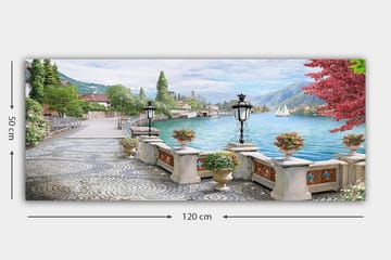 Canvasbilde YTY Landscape & Nature Flerfarget - 120x50 cm - Innredning - Bilder & kunst - Lerretsbilder