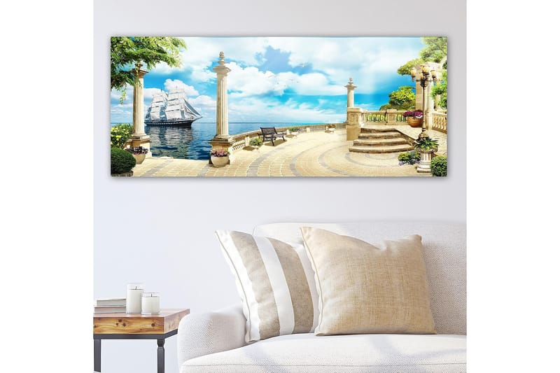 Canvasbilde YTY Landscape & Nature Flerfarget - 120x50 cm - Innredning - Bilder & kunst - Lerretsbilder