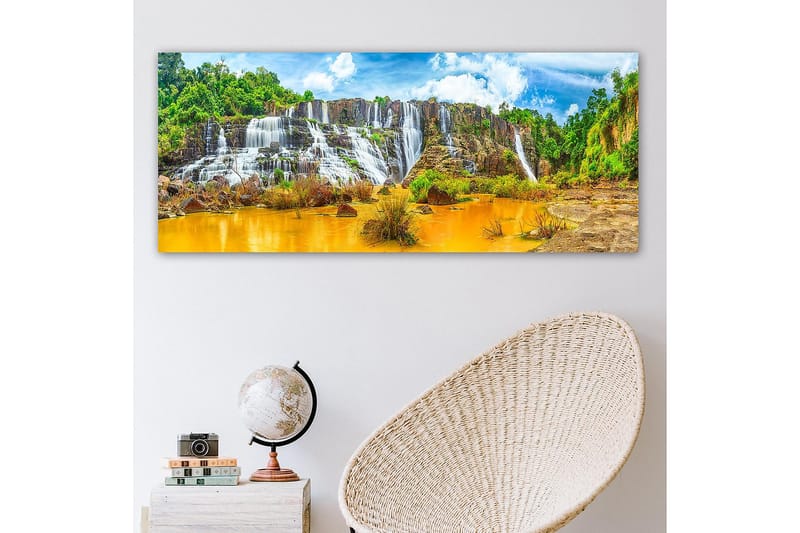 Canvasbilde YTY Landscape & Nature Flerfarget - 120x50 cm - Innredning - Bilder & kunst - Lerretsbilder