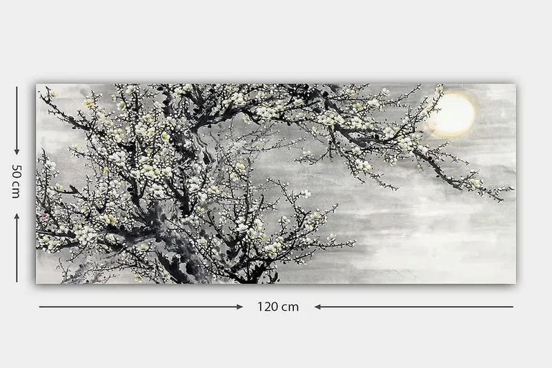 Canvasbilde YTY Landscape & Nature Flerfarget - 120x50 cm - Innredning - Bilder & kunst - Lerretsbilder