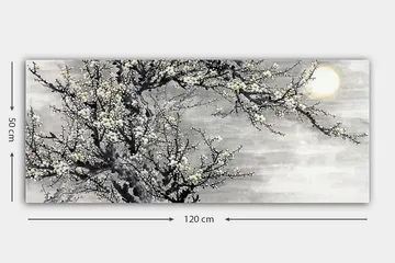 Canvasbilde YTY Landscape & Nature Flerfarget - 120x50 cm - Innredning - Bilder & kunst - Lerretsbilder