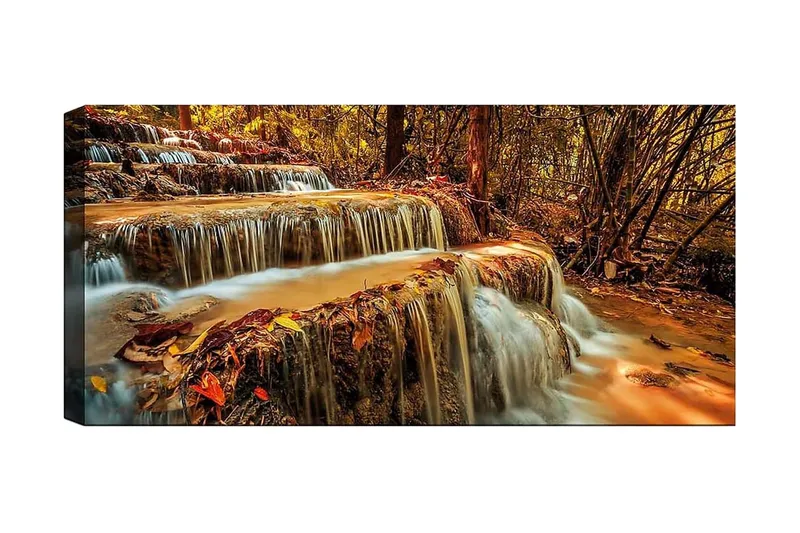 Canvasbilde YTY Landscape & Nature Flerfarget - 120x50 cm - Innredning - Bilder & kunst - Lerretsbilder