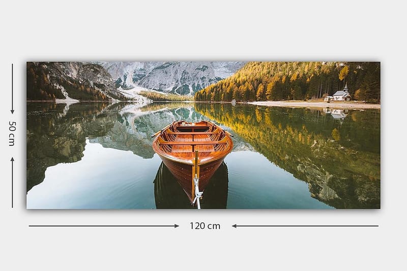 Canvasbilde YTY Landscape & Nature Flerfarget - 120x50 cm - Innredning - Bilder & kunst - Lerretsbilder