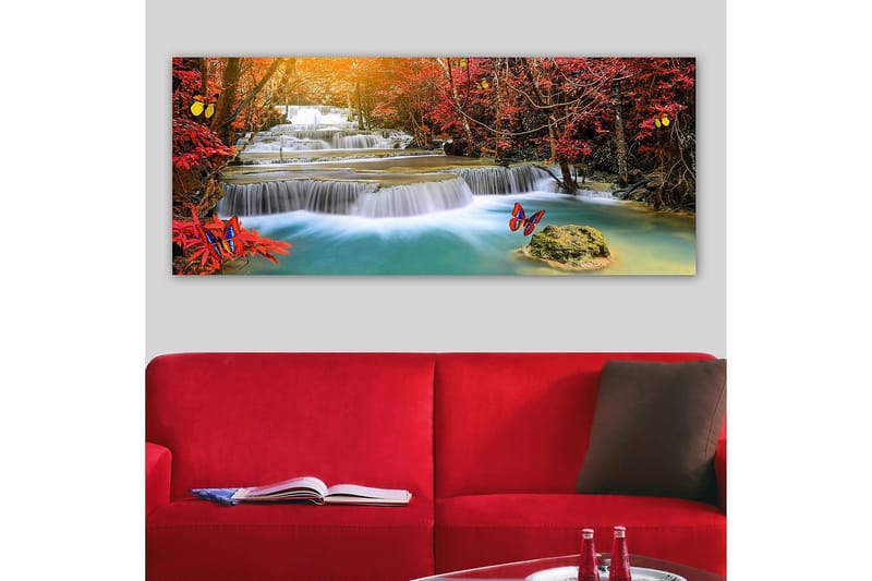 Canvasbilde YTY Landscape & Nature Flerfarget - 120x50 cm - Innredning - Bilder & kunst - Lerretsbilder